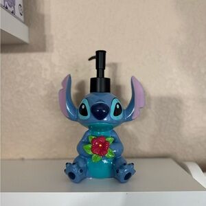 Blue Stitch Soap Dispenser